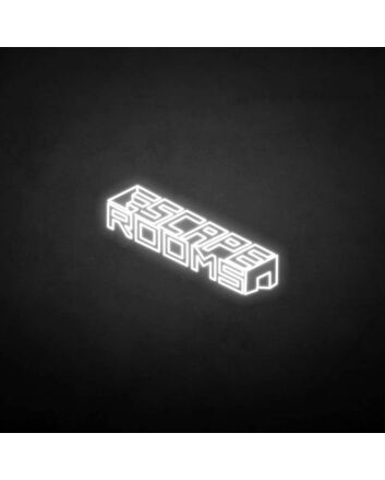 ESCAPE ROOM neon sign