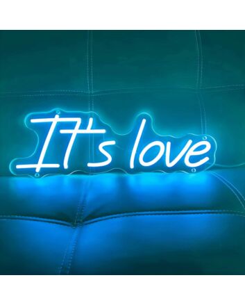 It&#039;s Love Wedding Neon Sign
