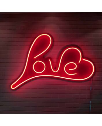 LOVE Wedding Style 2 Neon Sign