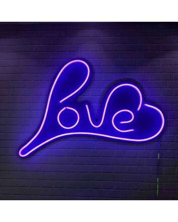 LOVE Wedding Style 2 Neon Sign