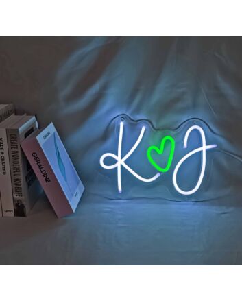 Customize He Loves Her Name Neon Sign