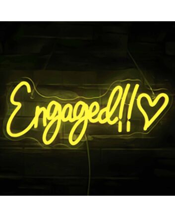 Engaged Neon Sign