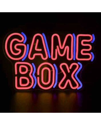 Vivid Game Box Game Room Game Neon Sign