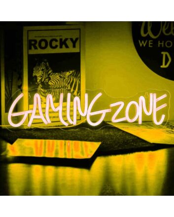 Gaming Zone Game Neon Sign