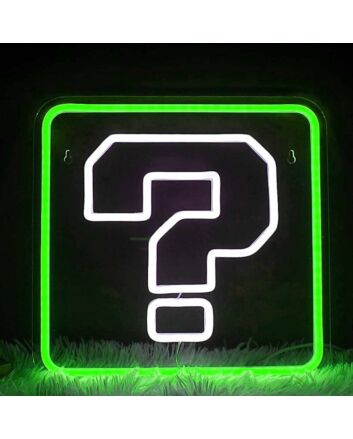 Super Mario Bros. Question Block LED Neon Light