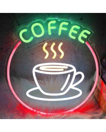 Customize Coffee Shop Sign Neon Light