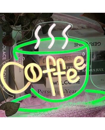 Customize Fragrant Coffee Cup Neon Sign
