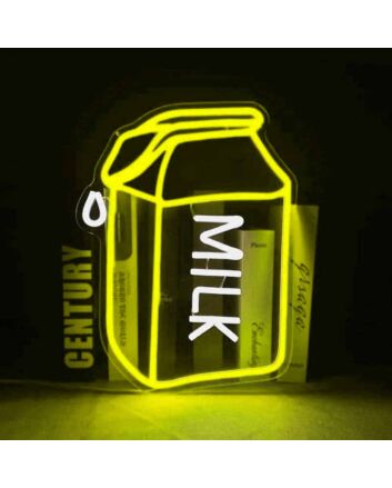 Customize Coffee Milk Neon Sign