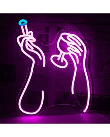Cool Drinking Bar Neon Sign