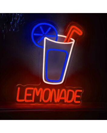 LEMONADE Juice Bar Neon Sign