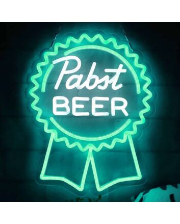 Pabst Beer Blue Ribbon LED Sign