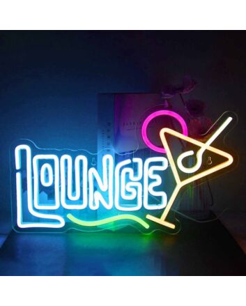 Lounge Cocktail LED Neon Sign