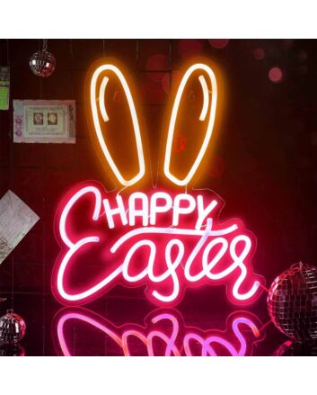 Easter Bunny Neon Sign