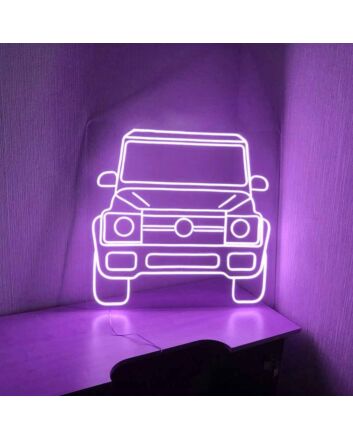 Off-Road Vehicle Neon Sign