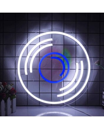 Music Phonograph Record Neon Sign
