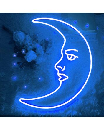 Moon Neon Light