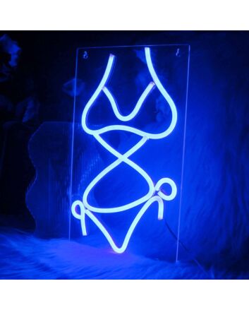 Sexy Bikini Outfit Stylish Neon Sign