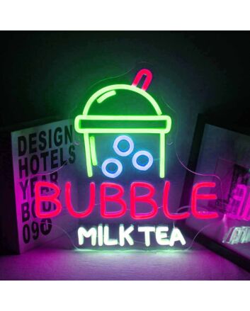 Customize Summer Ice Cream Cool Delightful Neon Sign