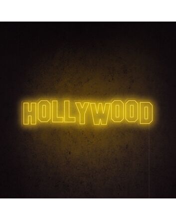 Hollywood Neon Sign for Movie Lovers and Studios