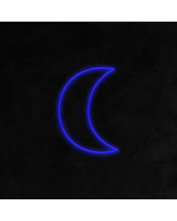 Moon Neon Sign for Peaceful and Relaxing Spaces