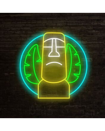 Tiki Neon Sign for Tropical and Fun Spaces