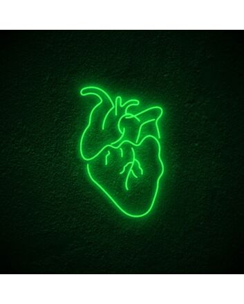 Actual Heart Neon Sign for Unique and Artistic Decor