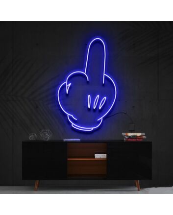 Bad Attitude Mickey Neon Sign for Edgy and Unique Decor