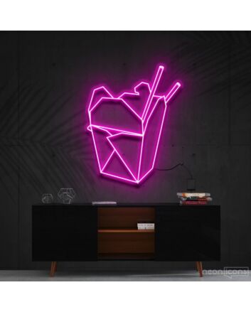 Chinese Takeout Neon Sign for Fun and Whimsical Decor