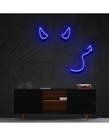 Devil Horns Neon Sign for Edgy and Unique Decor