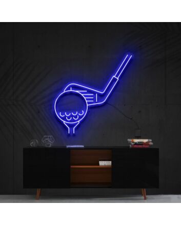 Top Golf Neon Sign for Sports Lovers and Enthusiasts