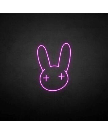 Rubbit 2&#39; neon sign