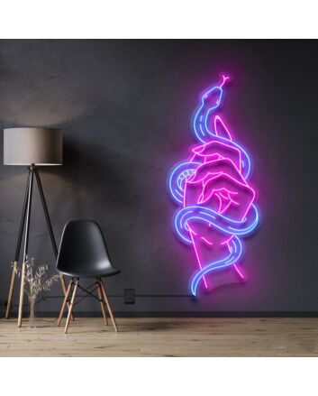 Hand Of Temptation Neon Sign for Bold and Unique Spaces