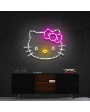 Hello Kitty Multicolour Neon Sign for Fans and Playful Decor
