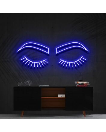 Lashes Brows Neon Sign for Beauty Salons