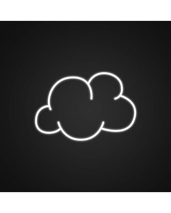 Clouds Neon Sign for Relaxing and Peaceful Spaces