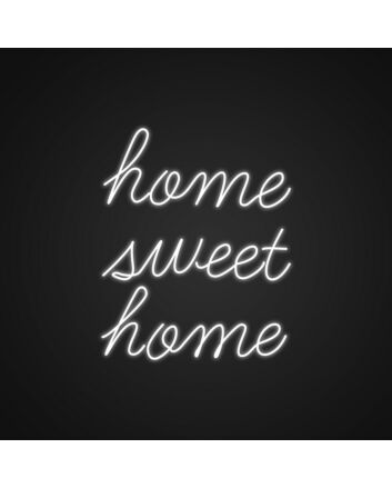 Home Sweet Home Neon Sign for Cozy and Welcoming Decor