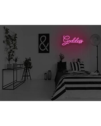 Goddess Neon Sign for Empowering and Spiritual Spaces