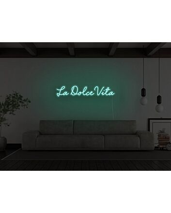 La Dolce Vita Neon Sign for Elegant and Stylish Decor