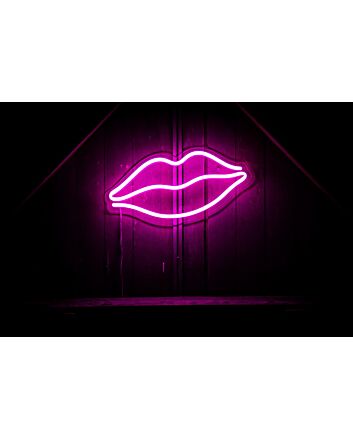 Lips Sign Neon Sign for Bold and Artistic Decor