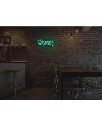 Retro Open Neon Sign for Businesses and Shops