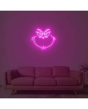 Christmas Grinch Neon Sign for Festive and Fun Spaces