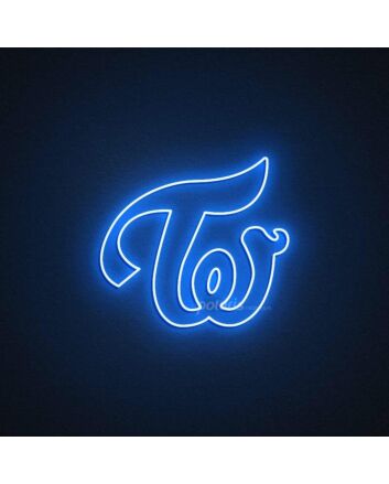 Twice Logo Neon Sign for K-Pop Fans