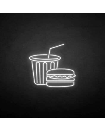 Fast food&#39; neon sign