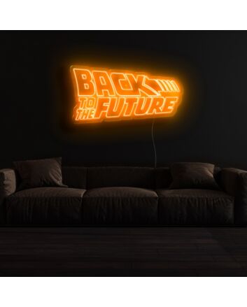 Back to the Future Neon Sign for Movie Fans
