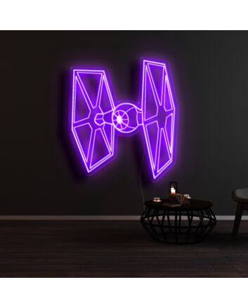 Star Wars Ship Neon Sign for Sci-Fi Fans