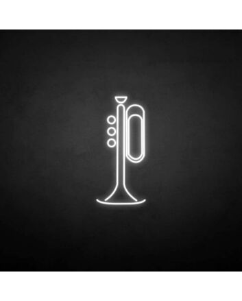 Piccolo trumpet&#39; neon sign