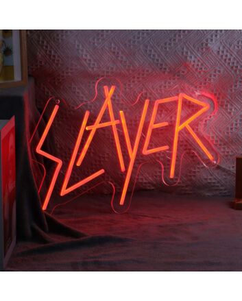 Slayer Neon Sign for Music Lovers and Bold Spaces