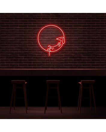 Dog Chilling Neon Sign for Pet Lovers and Fun Spaces