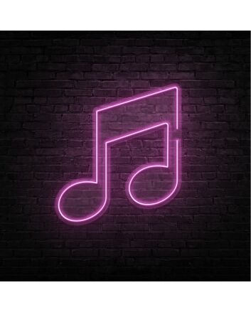 Music Note V1 Neon Sign for Music Lovers and Artistic Decor
