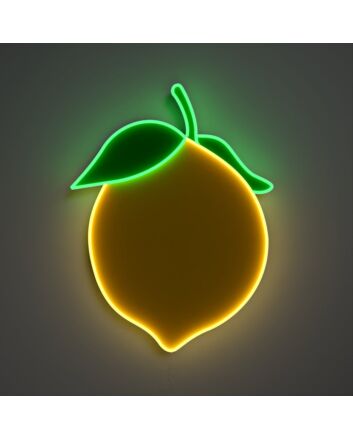 Lemon Neon Sign for Refreshing and Fun Decor